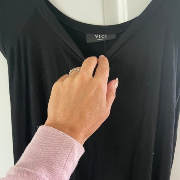 Vici black cotton jumpsuit - Picture 2 of 2